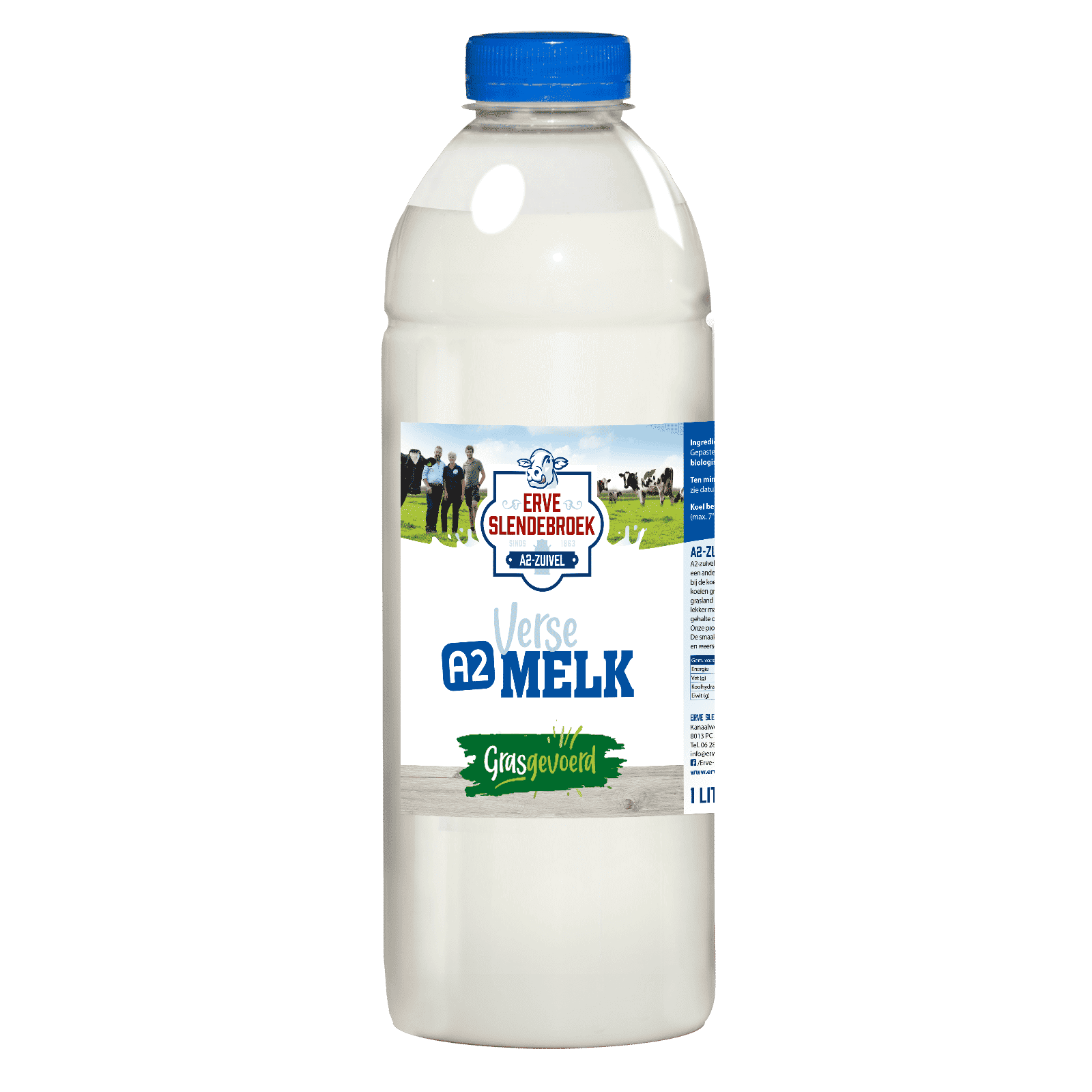Melk van grasgevoerde koeien