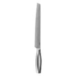 Broodmes Monaco+ van BOSKA met 23 cm gekarteld RVS lemmet, afgeronde kartels en ergonomische grip. Voor soepel en gecontroleerd brood snijden.
